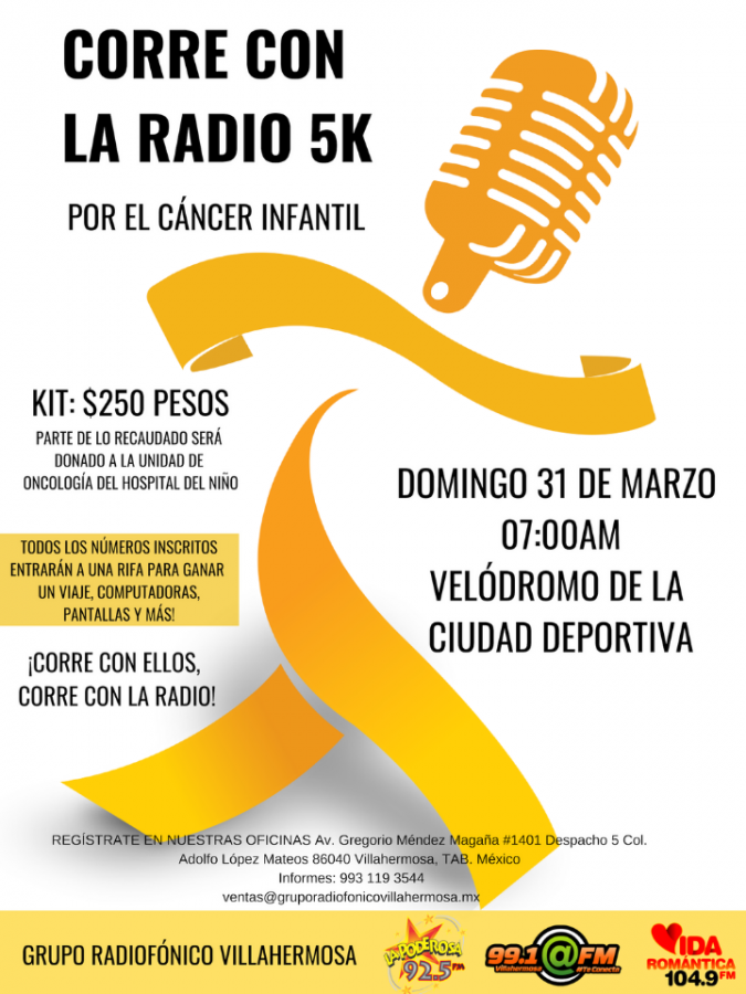CORRE CON LA RADIO VILLAHERMOSA 2019